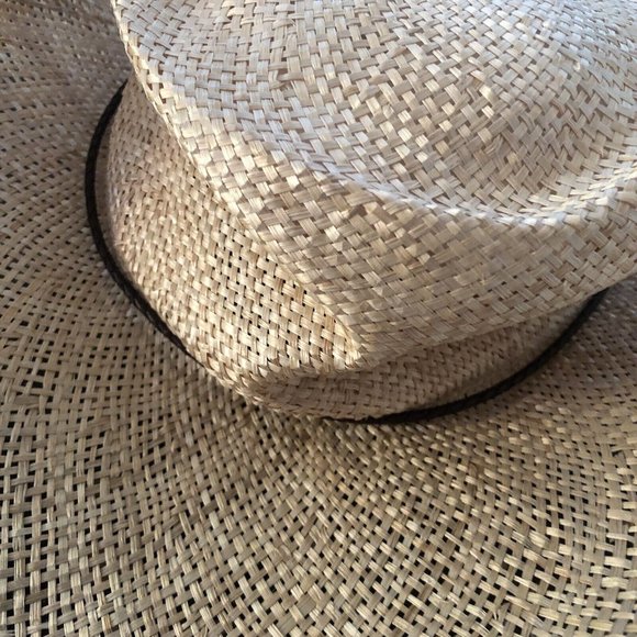 Gladys Tamez Millinery Reid Straw Hat Panama Natural - Picture 7 of 9